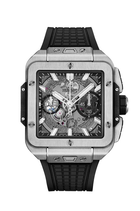 hublot square bang titanium|hublot big bang prices.